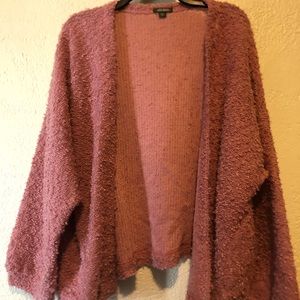 Pink cardigan